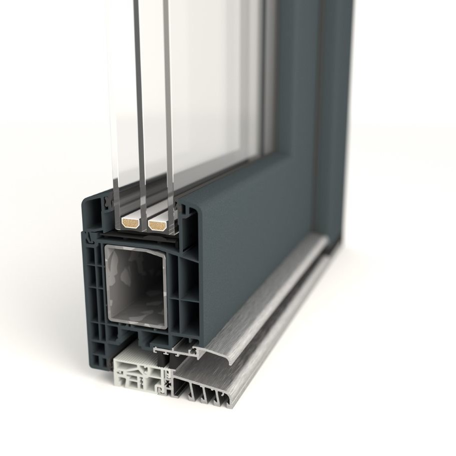 Aluminium-Haustür