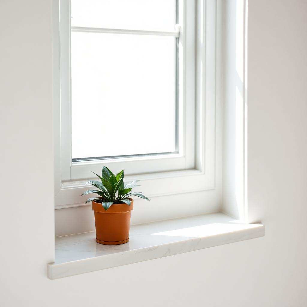 Innenfensterbank aus Marmor
