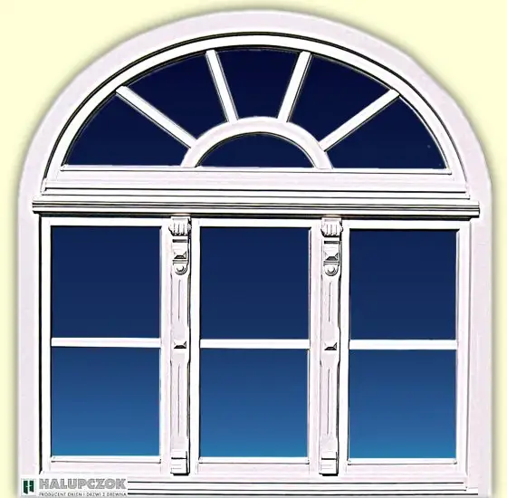 Holzfenster aus Eiche mit Sprossen