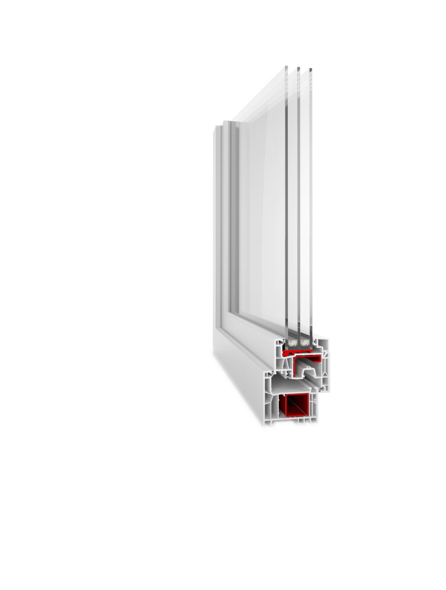 Modernes PVC-Fenster